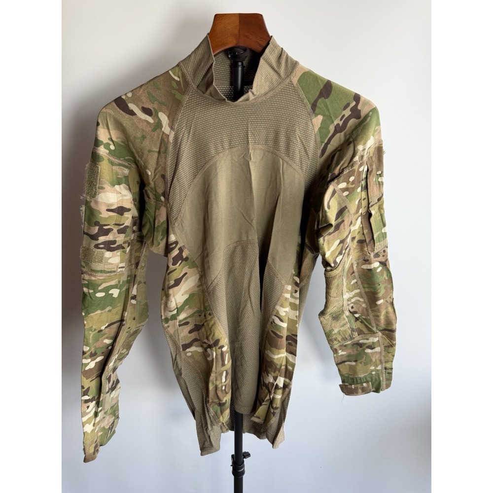 Army Combat Shirt Medium  FR Camo Military Utility Tactical Size Small